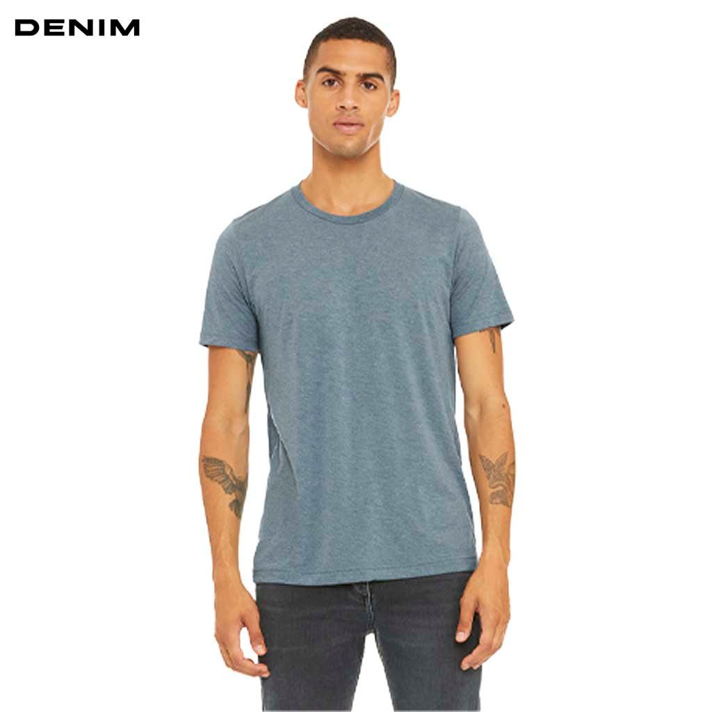 CAMISETA UNISEX TRIBLEND 135 (IMPRESIÓN PECHO Y ESPALDA)
