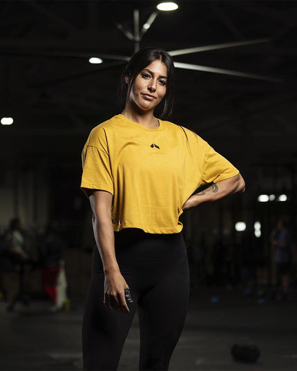 Camiseta Chica Crop Top Classic - COREX SPORT FITNESS