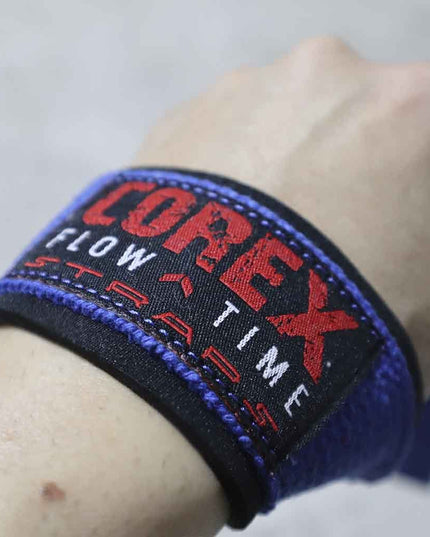 Lifter Straps Azul - COREX SPORT FITNESS