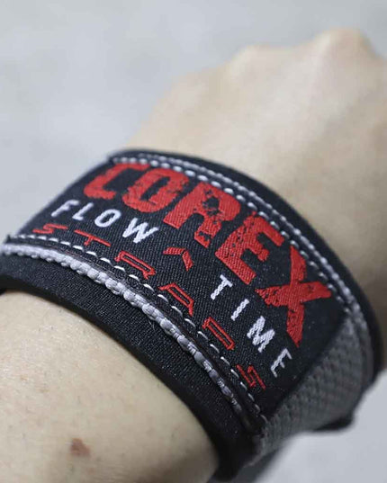 Lifter Straps Gris - COREX SPORT FITNESS