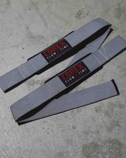 Lifter Straps Gris - COREX SPORT FITNESS
