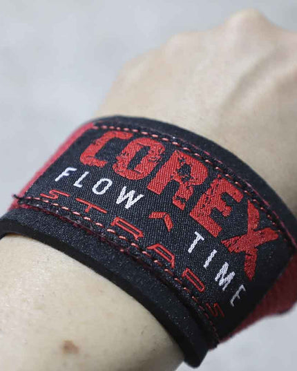 Lifter Straps Rojo - COREX SPORT FITNESS
