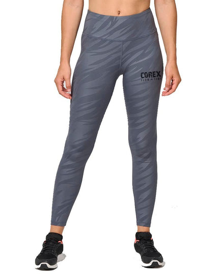 Mallas Vegan Grey Cebra - COREX SPORT FITNESS