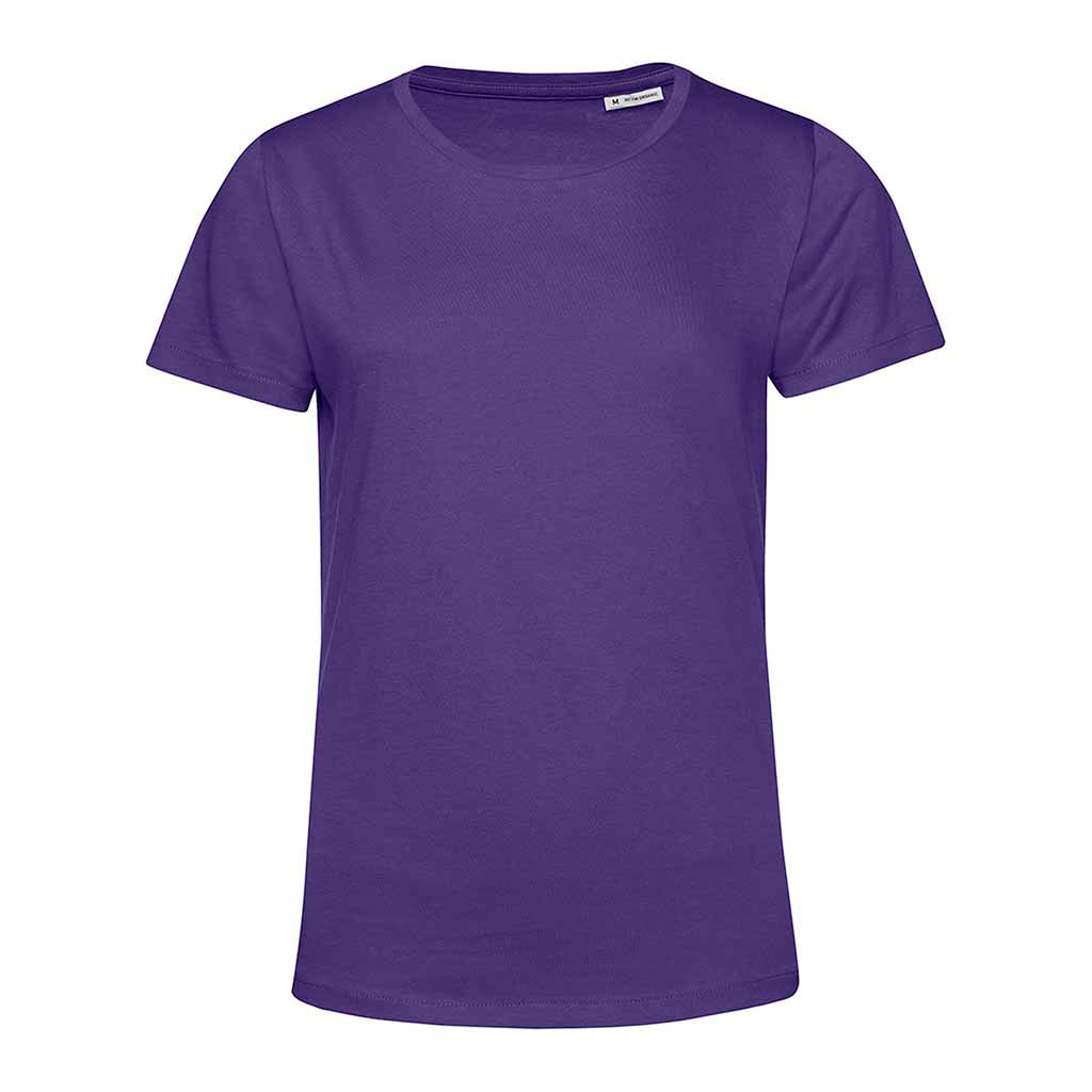 T-SHIRT RAGAZZA ORGANICA 145 (STAMPA SUL PETTO E SUL RETRO)