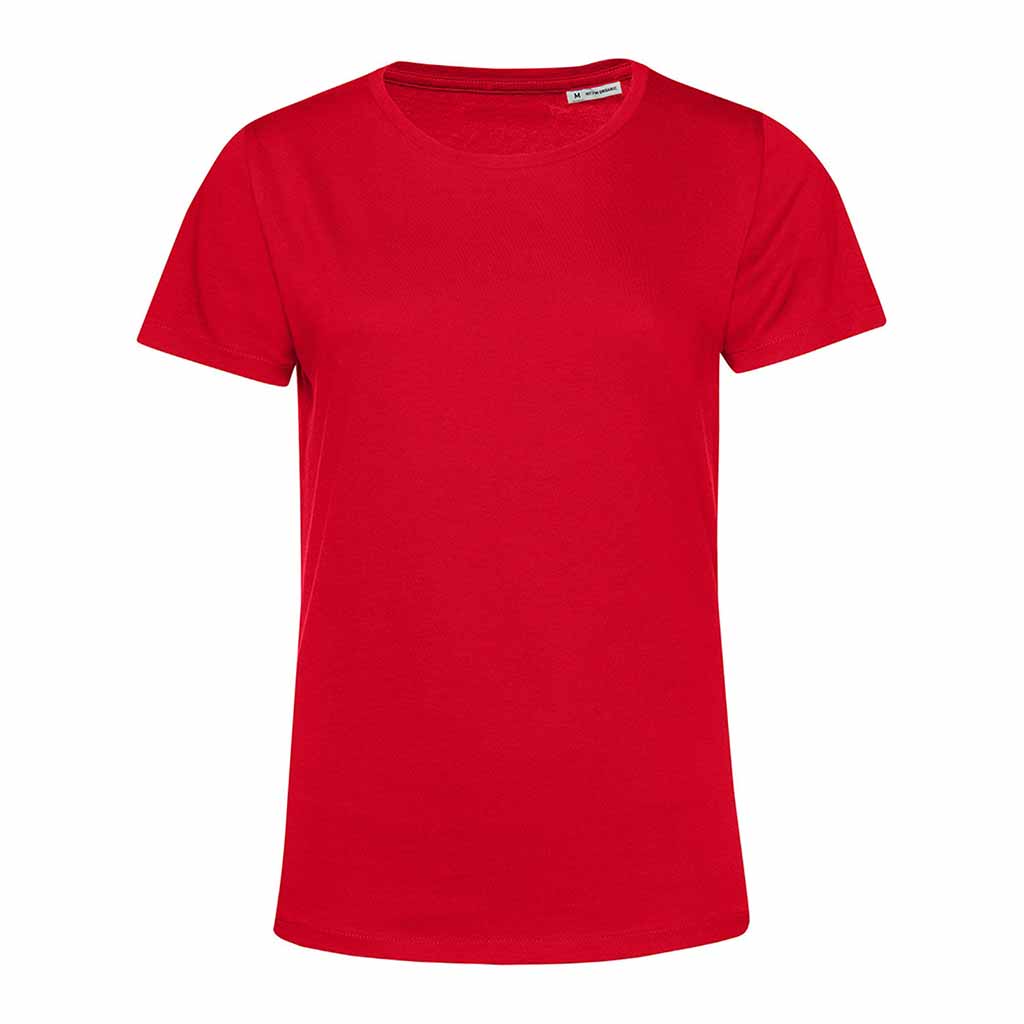 T-SHIRT RAGAZZA ORGANICA 145 (STAMPA SUL PETTO E SUL RETRO)