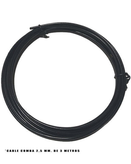 Cable De Acero 2,5 Mm. ( 3 Metros ) - COREX SPORT FITNESS