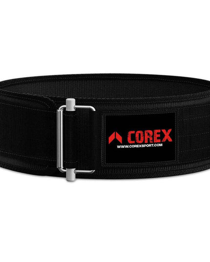 Cinturón De Halterofilia En Nylon 4" - COREX SPORT FITNESS