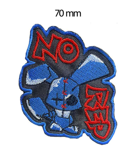 Parche Bordado " No Rep " Blue - COREX SPORT FITNESS