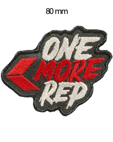 Parche Bordado " One More Rep " - COREX SPORT FITNESS