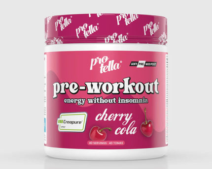 Pre-Workout Cherry Cola 280g – Protella