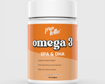 Omega 3 EPA & DHA – 60 Capsules (Protella®)