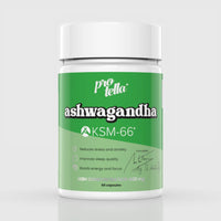 Ashwagandha KSM-66® 600 mg – 60 Cápsulas (by Dr. Antelm Pujol | Protella®)