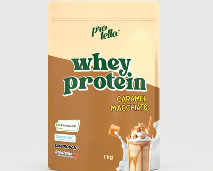 Whey Protein Caramel Macchiato 1kg – Protella