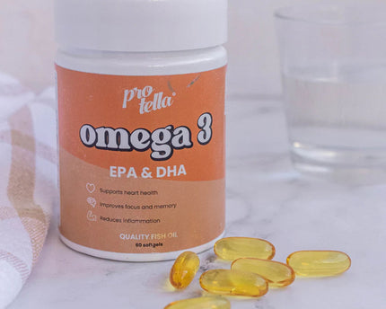Omega 3 EPA & DHA – 60 Capsules (Protella®)