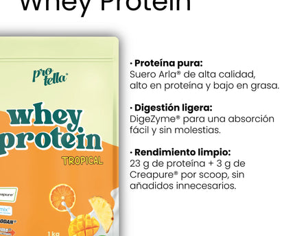 Whey Protein Tropical 1kg – Protella