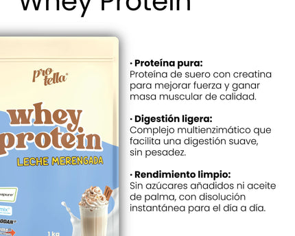 Whey Protein Leche Merengada 1kg – Protella