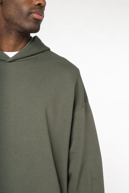 Sudadera ecorresponsable con capucha oversize unisex