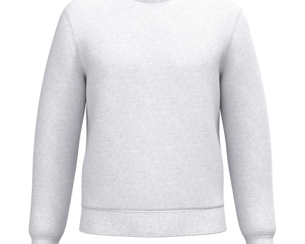 Sudadera cuello redondo unisex - Ash Heather