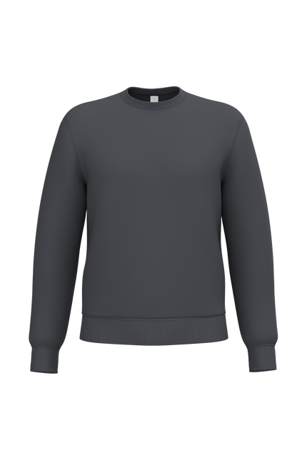 Sudadera cuello redondo unisex - Dark Grey