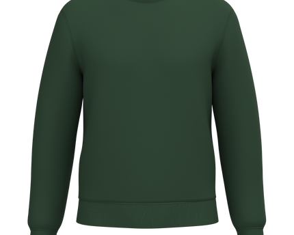 Sudadera cuello redondo unisex - Forest Green