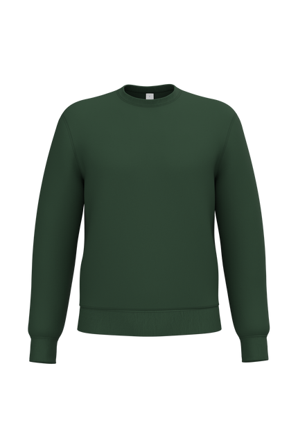 Sudadera cuello redondo unisex - Forest Green