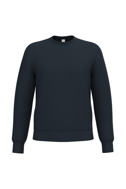 Sudadera cuello redondo unisex - Navy