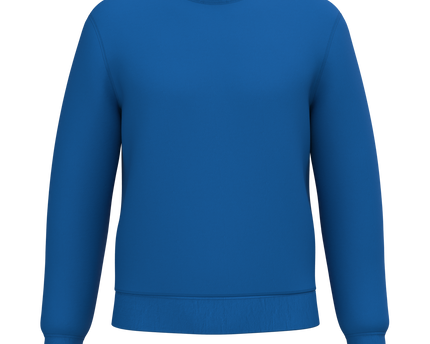 Sudadera cuello redondo unisex - Royal Blue