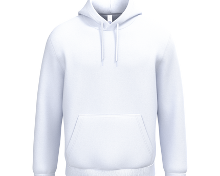 Sudadera con capucha unisex - White