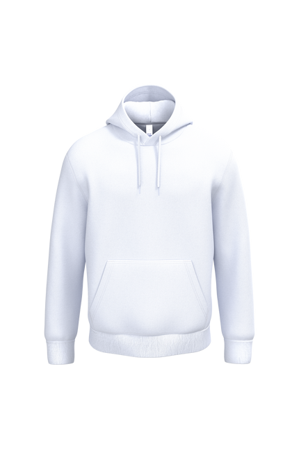 Sudadera con capucha unisex - White
