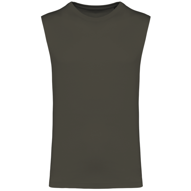 Camiseta sin mangas Bio150 IC hombre - Dark Khaki