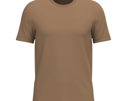 Camiseta ecorresponsable unisex - Dark camel