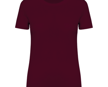 Camiseta ecorresponsable mujer - Dark Cherry