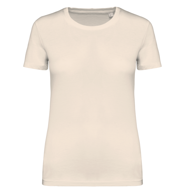 Camiseta ecorresponsable mujer - Ivory