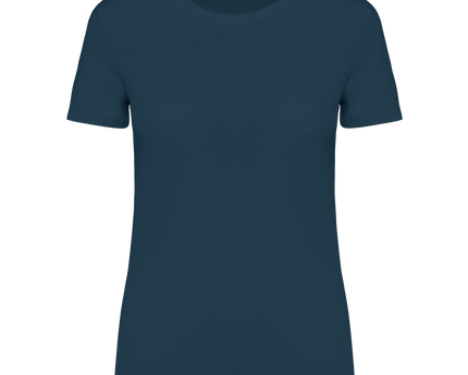 Camiseta ecorresponsable mujer - Peacock Blue