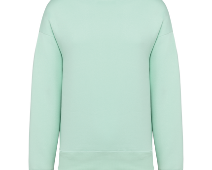 Sudadera ecorresponsable cuello redondo oversize unisex - Brook Green
