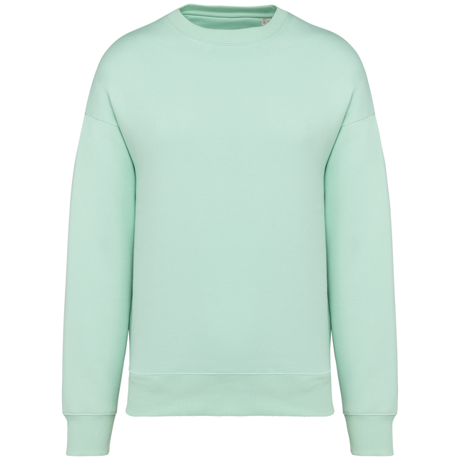 Sudadera ecorresponsable cuello redondo oversize unisex - Brook Green