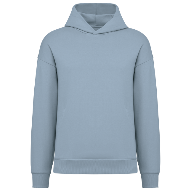 Sudadera ecorresponsable con capucha oversize unisex - Aquamarine