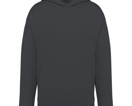Sudadera ecorresponsable con capucha oversize unisex - Iron Grey