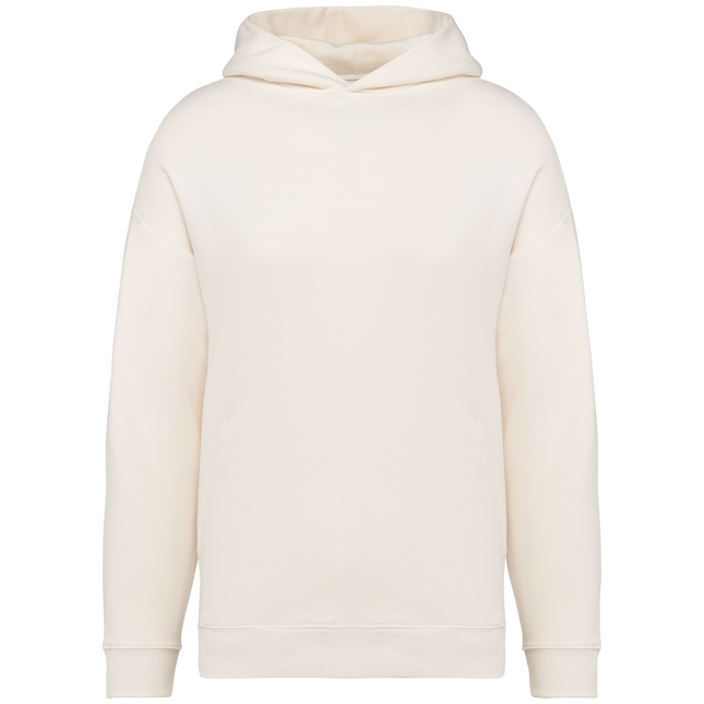 Sudadera ecorresponsable con capucha oversize unisex - Ivory