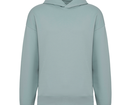 Sudadera ecorresponsable con capucha oversize unisex - Jade Green