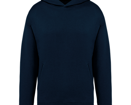 Sudadera ecorresponsable con capucha oversize unisex - Navy Blue