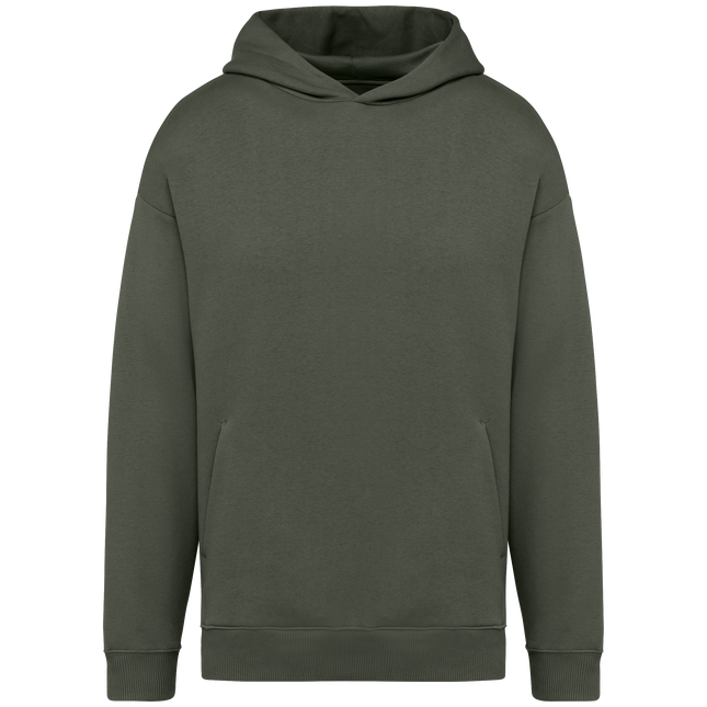 Sudadera ecorresponsable con capucha oversize unisex - Organic Khaki
