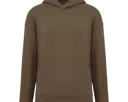 Sudadera ecorresponsable con capucha oversize unisex - Toffee