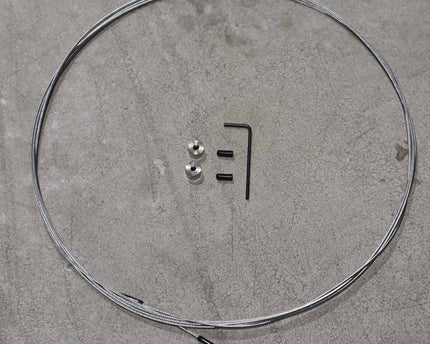 Cable De Acero 1,6 Mm. ( 3 Metros ) + Kit Para Comba Flow V1 - COREX SPORT FITNESS