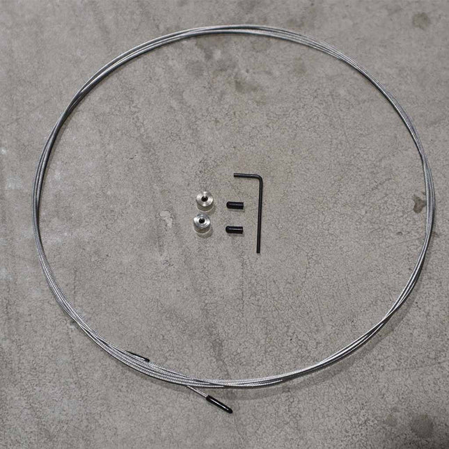 Cable De Acero 1,6 Mm. ( 3 Metros ) + Kit Para Comba Flow V1 - COREX SPORT FITNESS