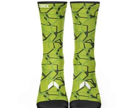 Calcetines Abstract Pistacho - COREX SPORT FITNESS