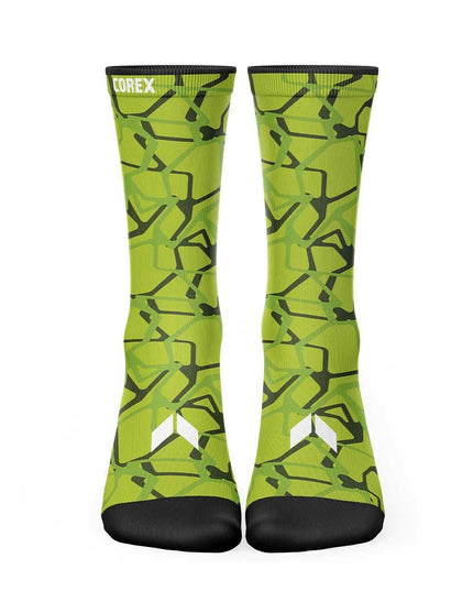 Calcetines Abstract Pistacho - COREX SPORT FITNESS