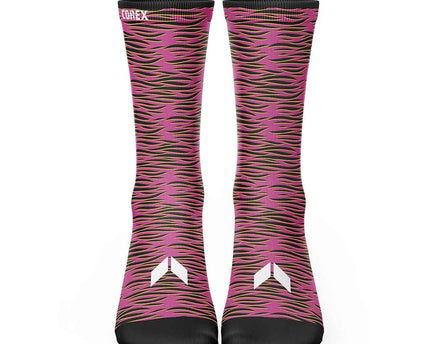 Calcetines Animal Cebra Fucsia - COREX SPORT FITNESS
