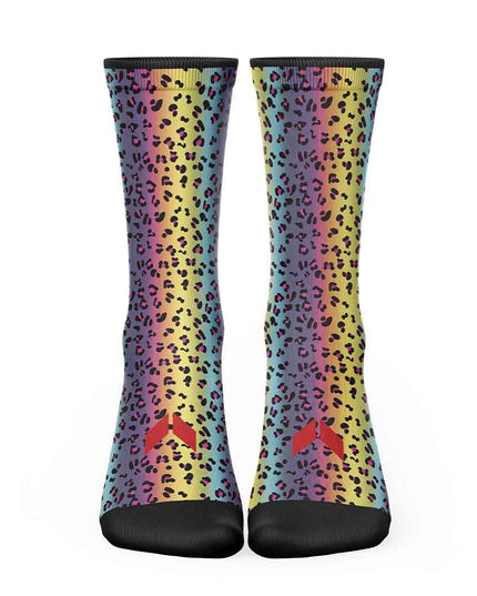Calcetines Animal Leopardo Arcoiris - COREX SPORT FITNESS