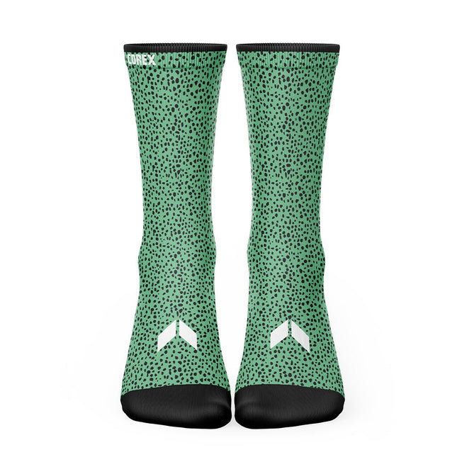 Calcetines Animal Leopardo Verde - COREX SPORT FITNESS